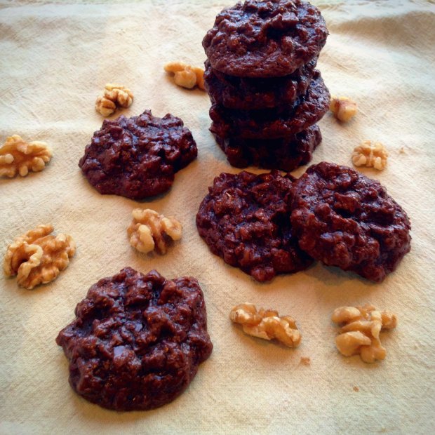 Spiced and Salted Chocolate Walnut Cookies - www.cloudthyme.com